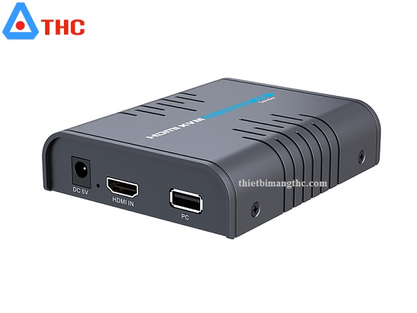 Thiết bị kéo dài HDMI 120m LKV373KVM cổng USB LenKeng